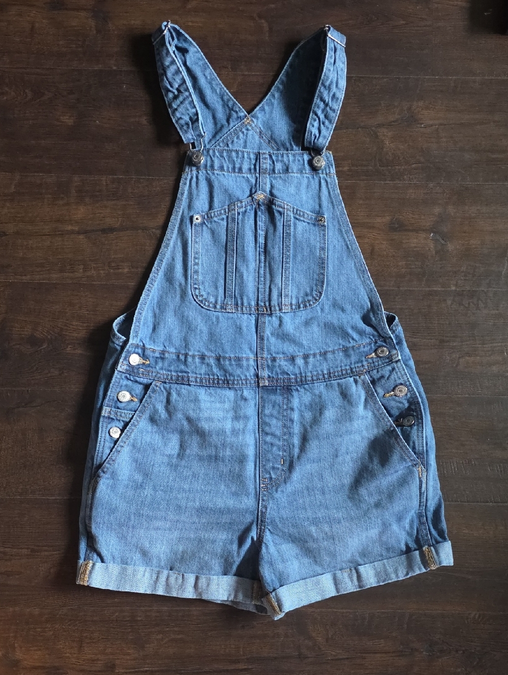Old Navy Denim Short Overalls - Light Blue
